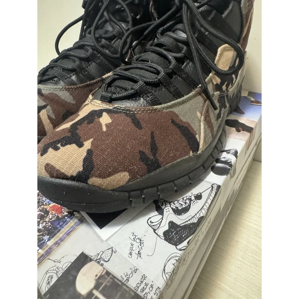 Air Jordan 10 Retro Woodland Camo Sz. 13‎